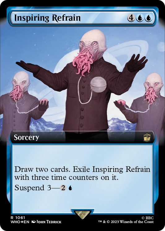 Inspiring Refrain (WHO-1061) - Doctor Who: (Extended Art) Foil