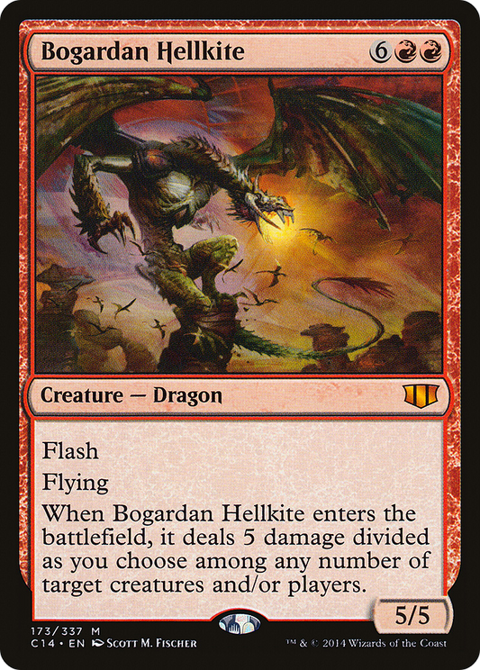 Bogardan Hellkite (C14-173) - Commander 2014