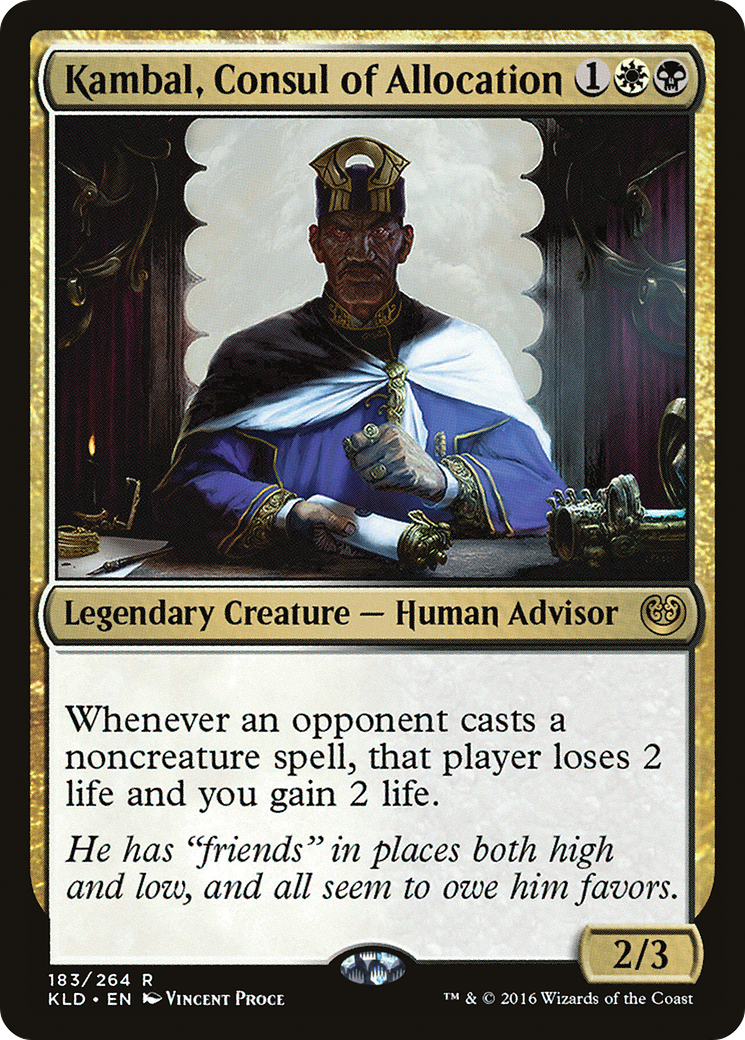 Kambal, Consul of Allocation (KLD-183) - Kaladesh Foil