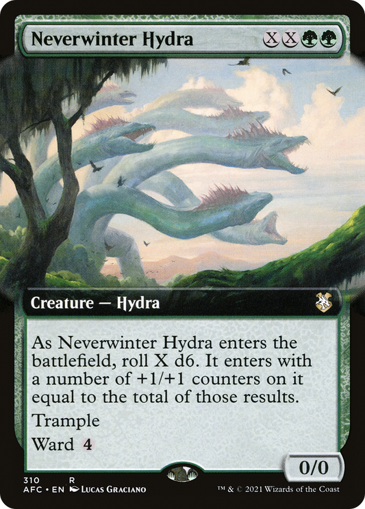 Neverwinter Hydra (AFC-310) - Forgotten Realms Commander: (Extended Art)