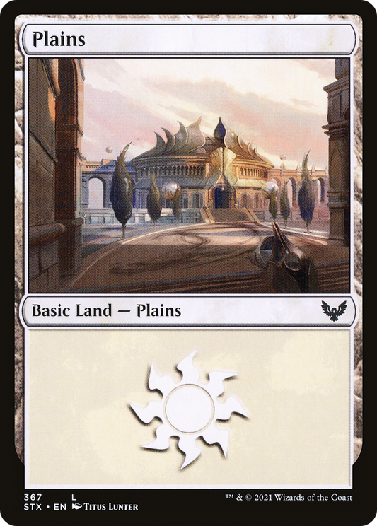 Plains (STX-367) - Strixhaven: School of Mages Foil