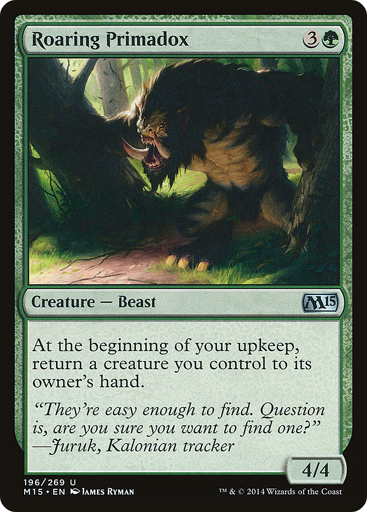 Roaring Primadox (M15-196) - Magic 2015