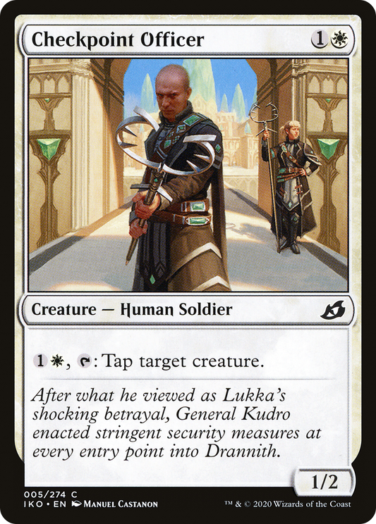 Checkpoint Officer (IKO-005) - Ikoria: Lair of Behemoths