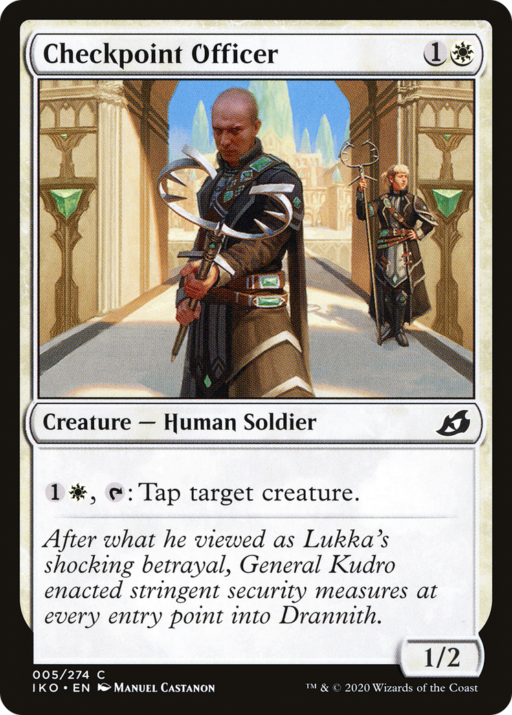 Checkpoint Officer (IKO-005) - Ikoria: Lair of Behemoths Foil