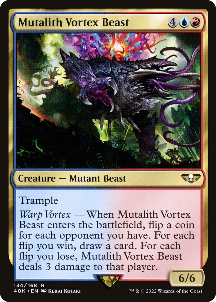 Mutalith Vortex Beast (40K-134) - Warhammer 40,000 Commander