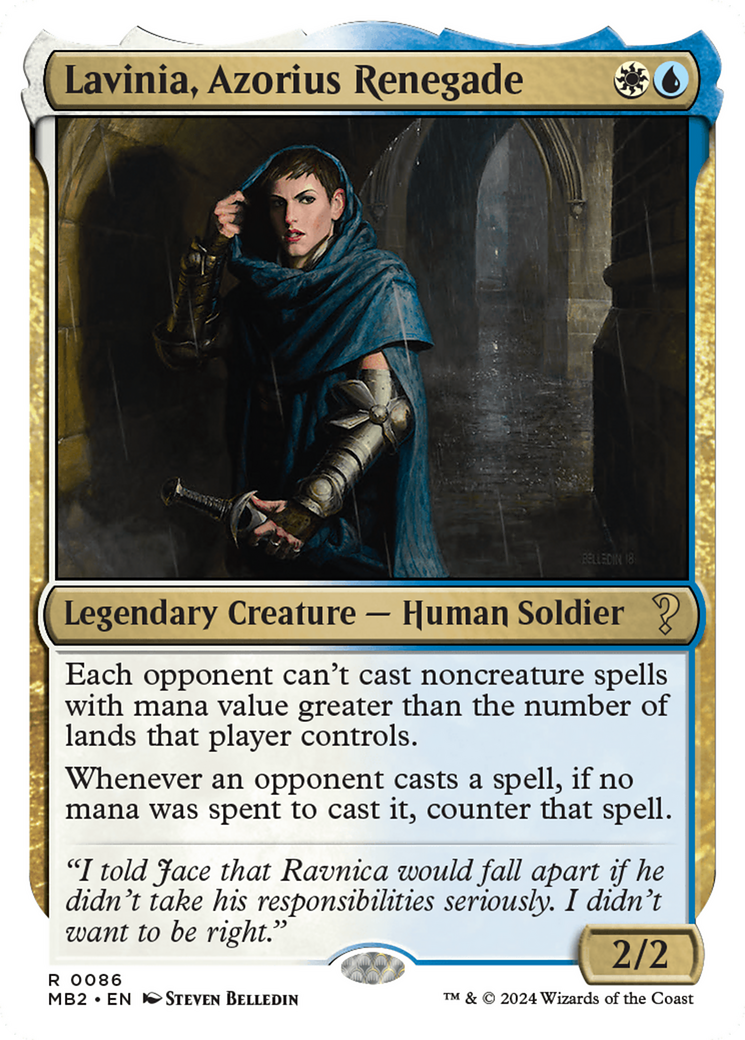 Lavinia, Azorius Renegade (MB2-086) - Mystery Booster 2