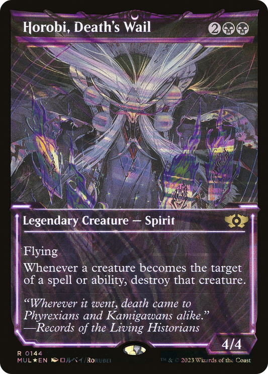 Horobi, Death's Wail (MUL-144) - Multiverse Legends: (Showcase) Foil