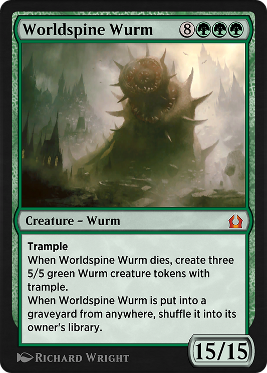 Worldspine Wurm (EA3-007) - Explorer Anthology 3