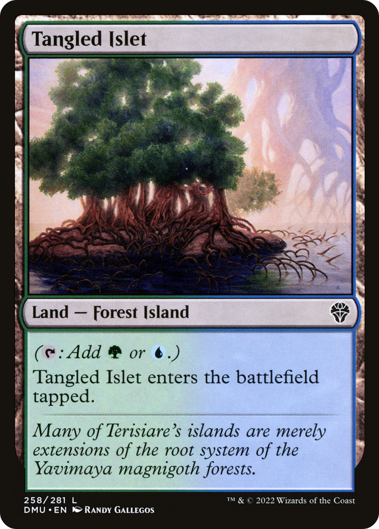 Tangled Islet (DMU-258) - Dominaria United