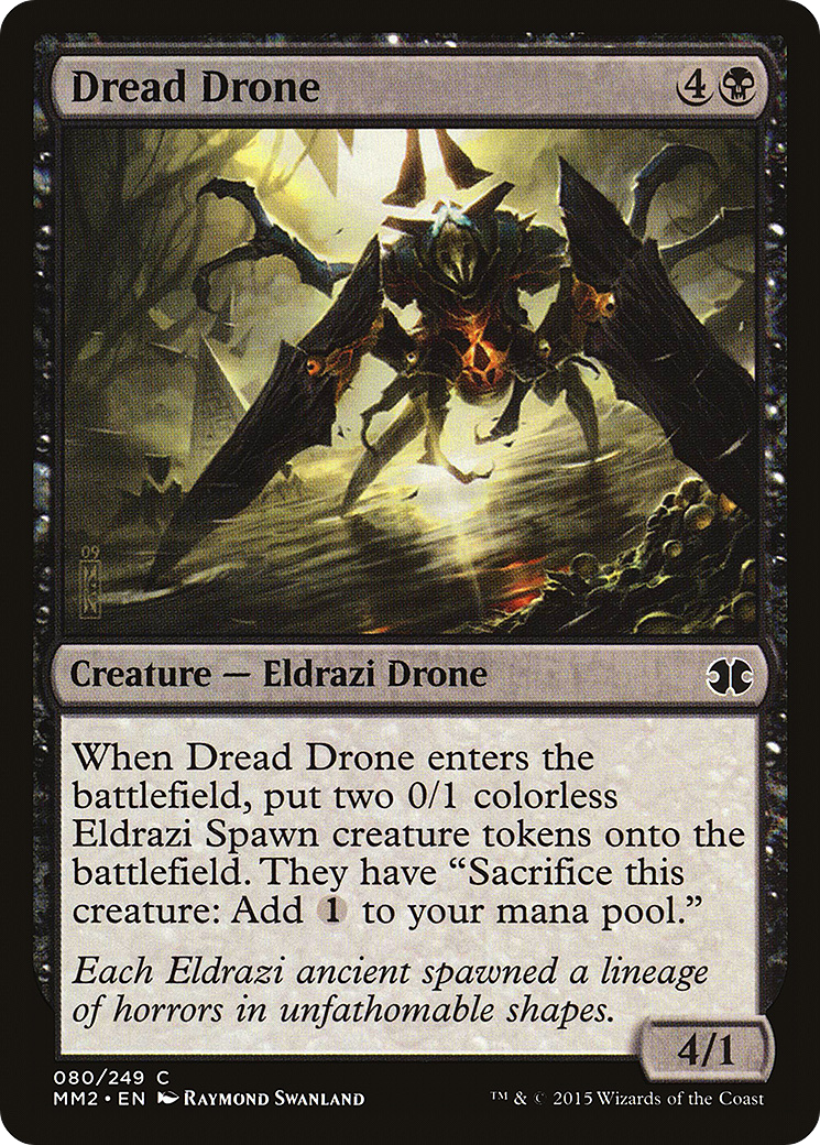 Dread Drone  (MM2-080) - Modern Masters 2015 Foil