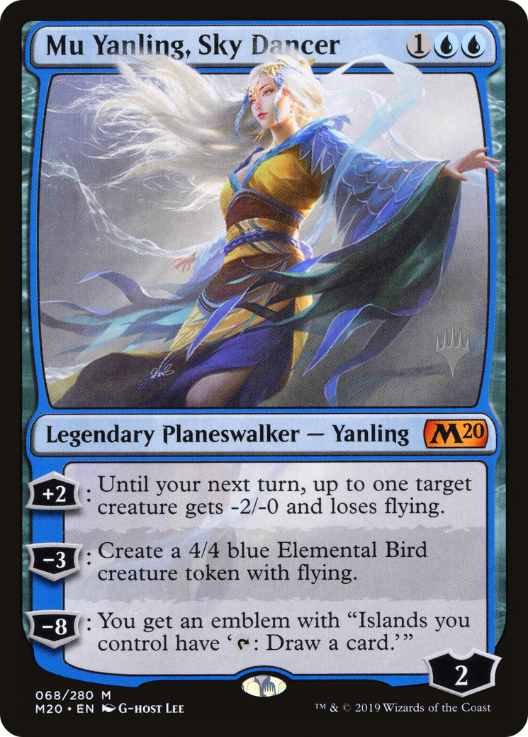 Mu Yanling, Sky Dancer (PPM20-68P) - Core Set 2020 Promos Foil (Promo Pack)