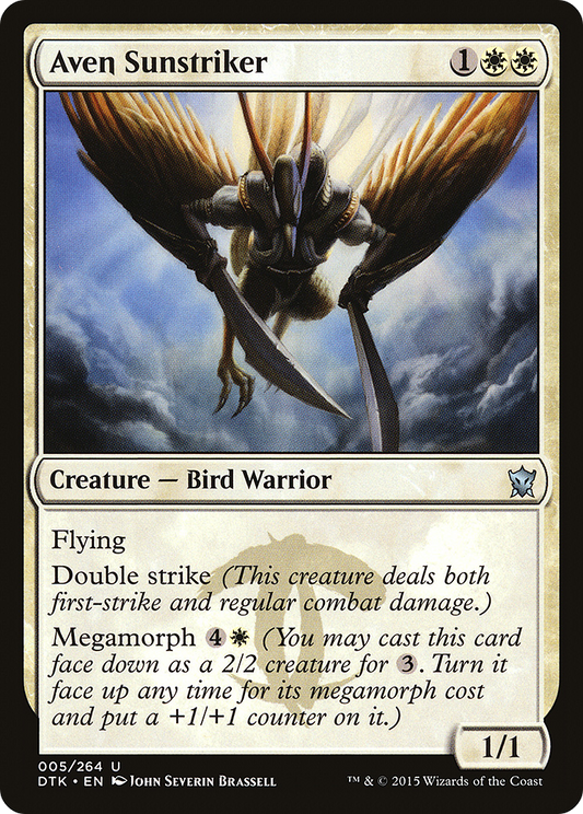 Aven Sunstriker (DTK-005) - Dragons of Tarkir