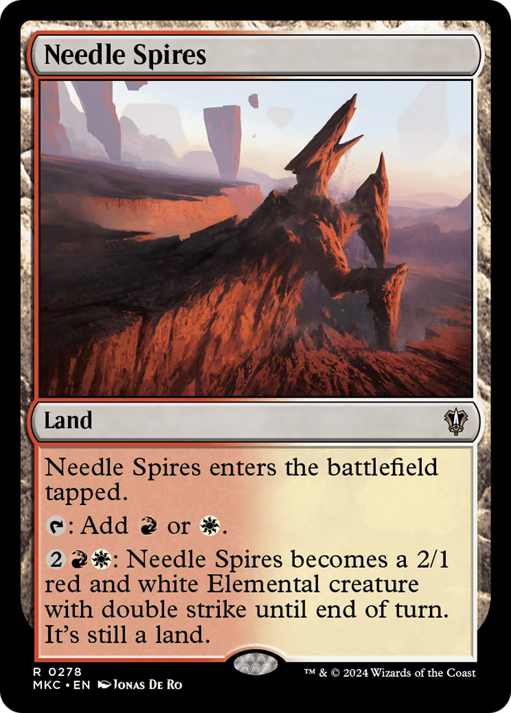 Needle Spires (MKC-278) - Murders at Karlov Manor Commander