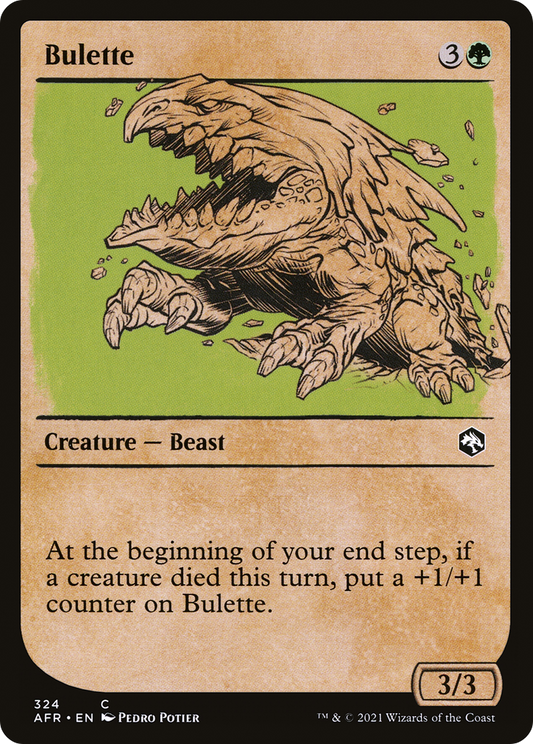 Bulette (AFR-324) - Adventures in the Forgotten Realms: (Showcase)