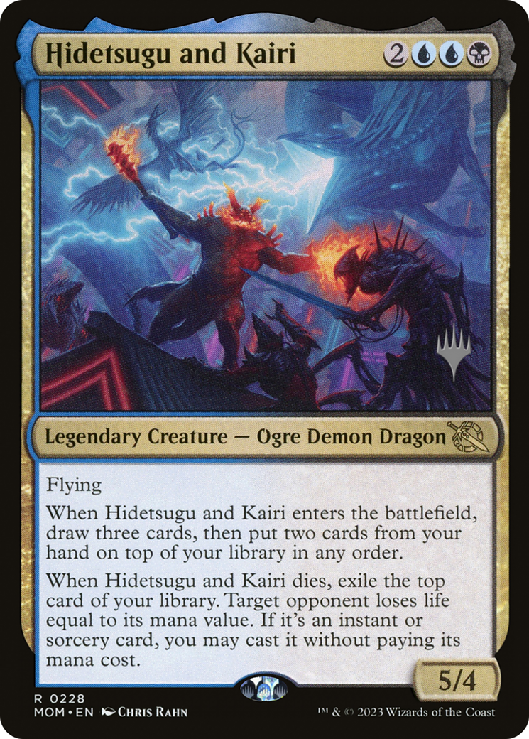 Hidetsugu and Kairi (PPMOM-228) - March of the Machine Promos Foil (Promo Pack)