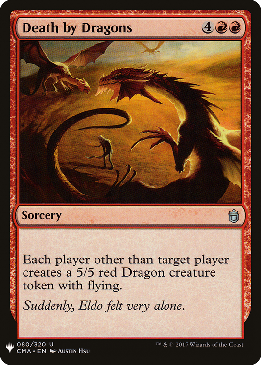 Death by Dragons (LIST-CMA-80) - The List