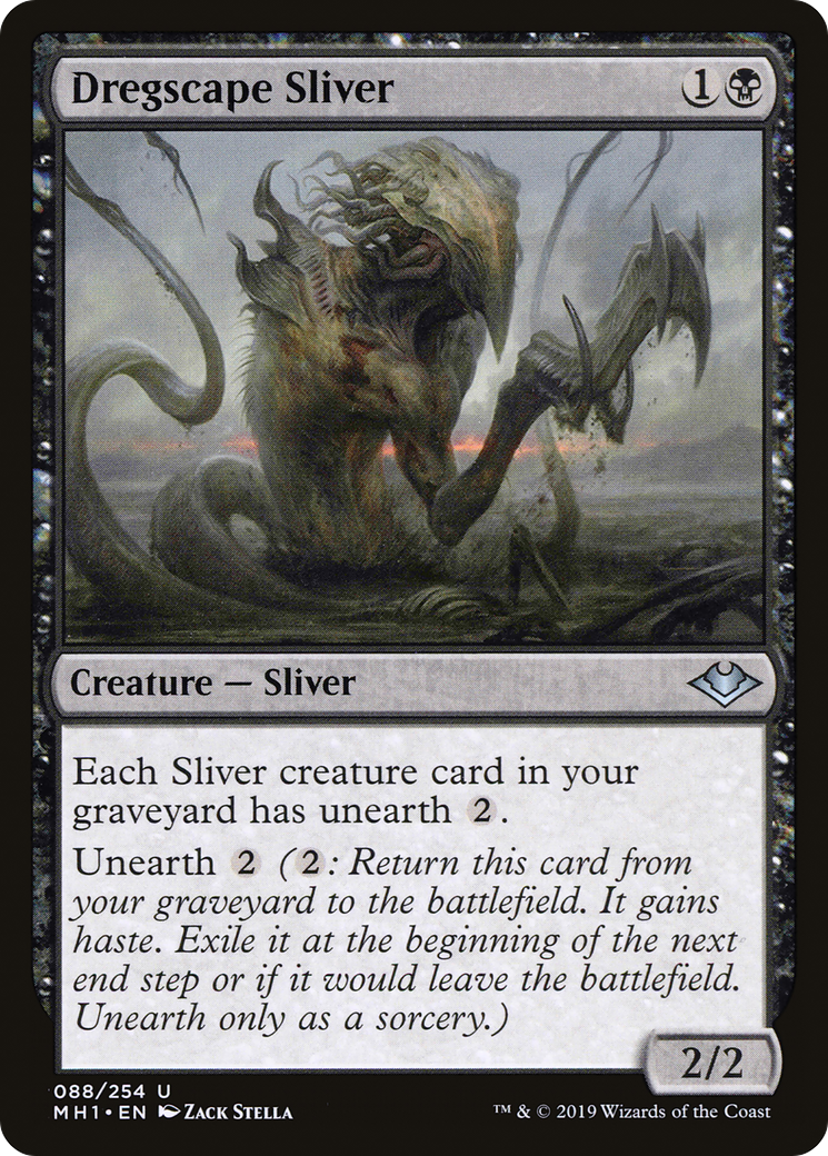 Dregscape Sliver (MH1-088) - Modern Horizons Foil