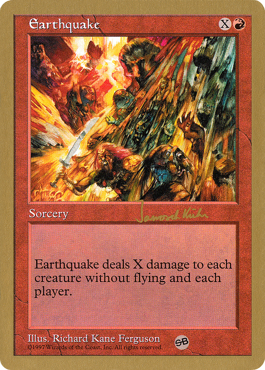 Earthquake (WC97-JK223SB) - World Championship Decks 1997