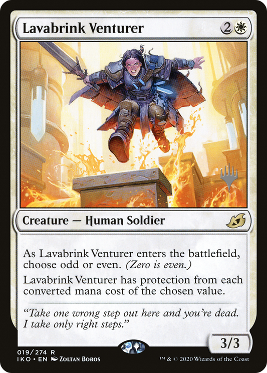 Lavabrink Venturer (PIKO-19P) - Ikoria: Lair of Behemoths Promos Foil