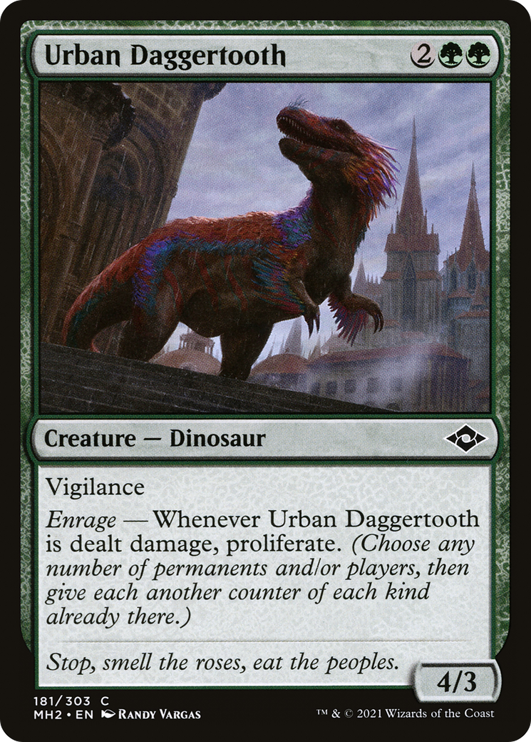 Urban Daggertooth (MH2-181) - Modern Horizons 2 Foil