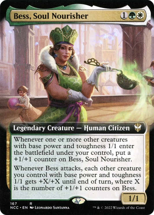 Bess, Soul Nourisher (NCC-167) - New Capenna Commander: (Extended Art)