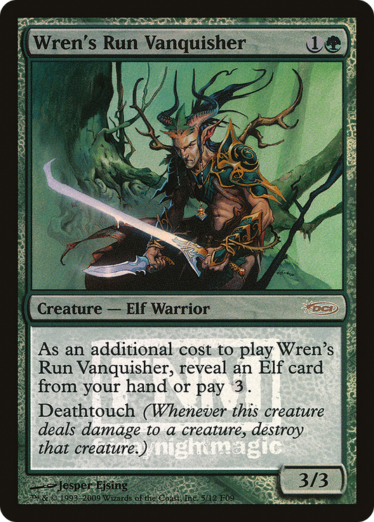 Wren's Run Vanquisher (F09-005) - Friday Night Magic 2009 Foil