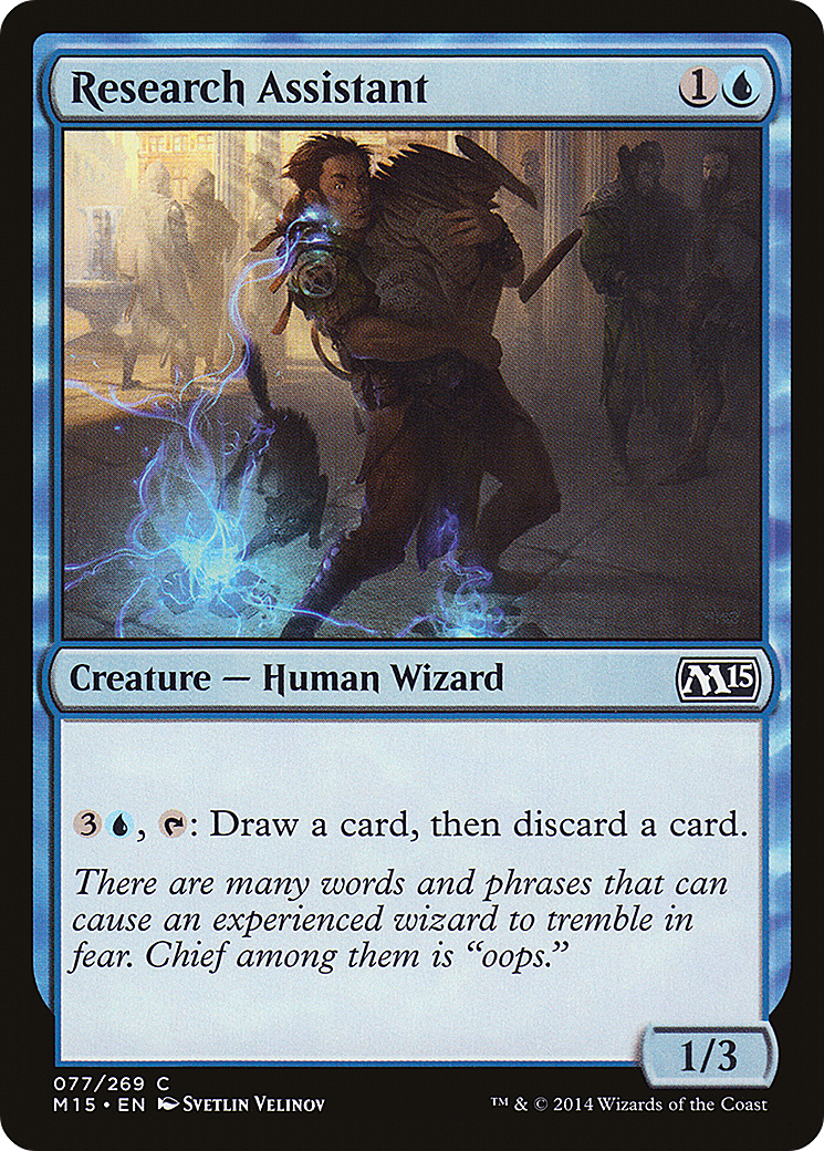 Research Assistant (M15-077) - Magic 2015 Foil