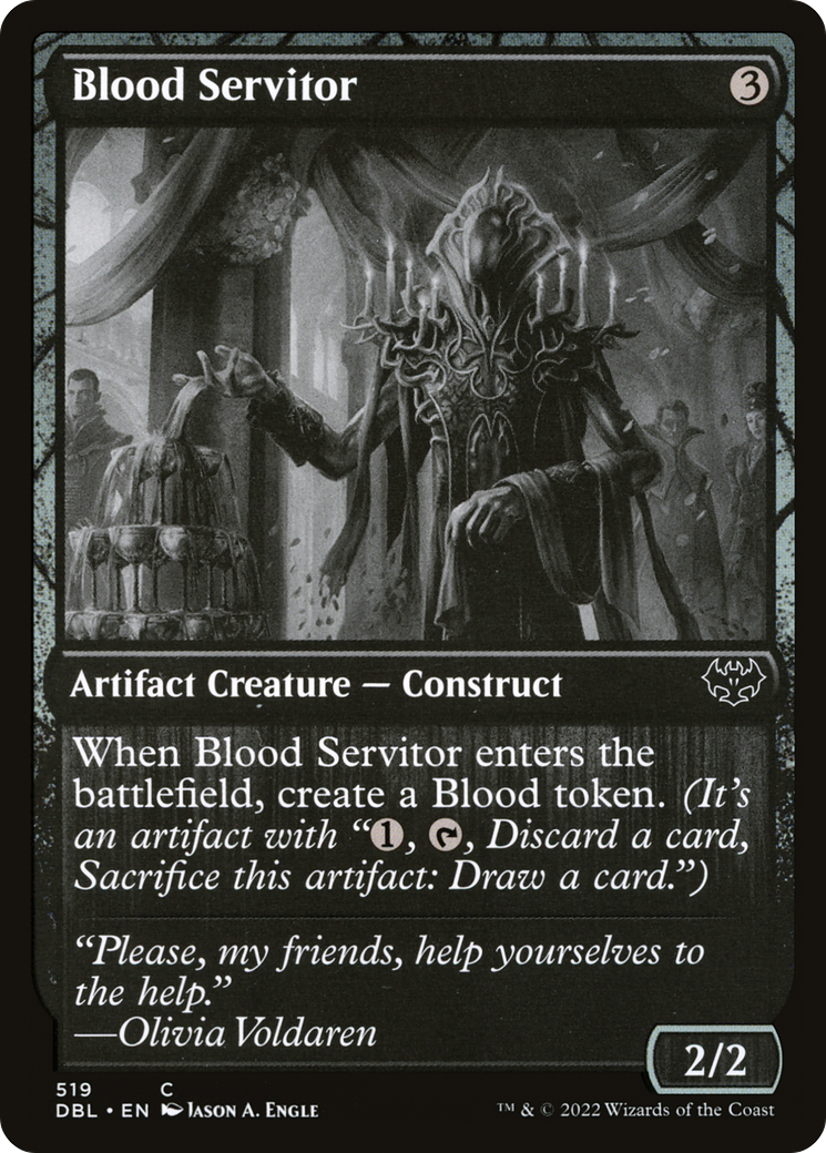 Blood Servitor (DBL-519) - Innistrad: Double Feature