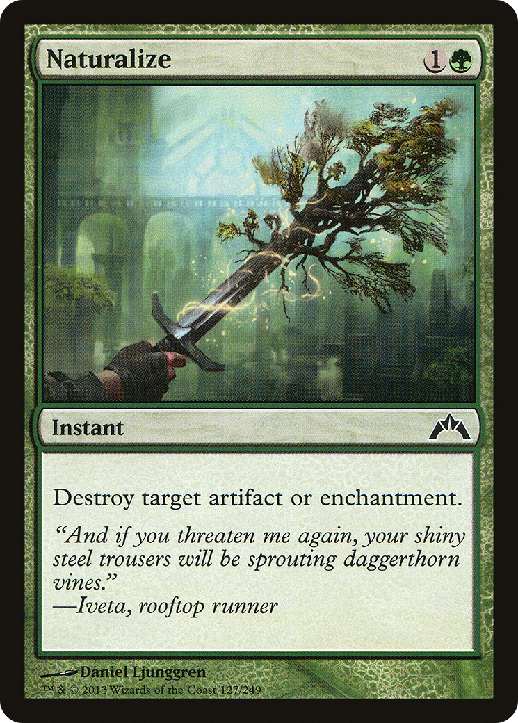 Naturalize (GTC-127) - Gatecrash Foil