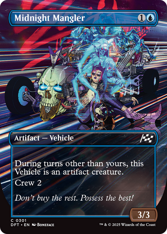 Midnight Mangler  (Borderless)(DFT-301) - Aetherdrift