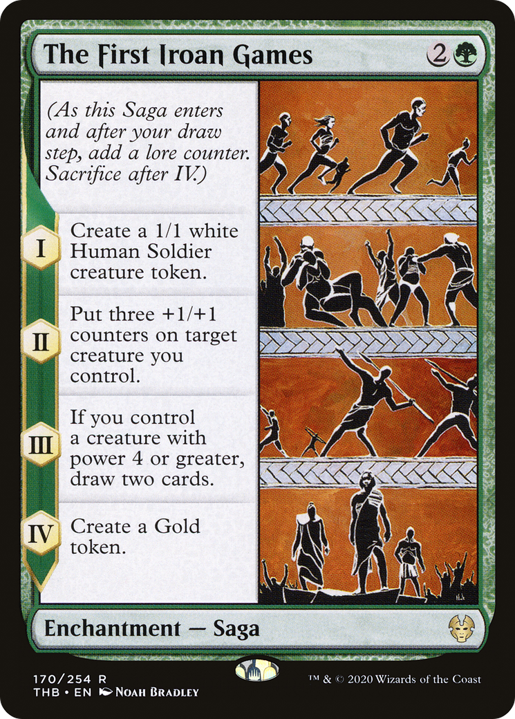 The First Iroan Games (THB-170) - Theros Beyond Death Foil