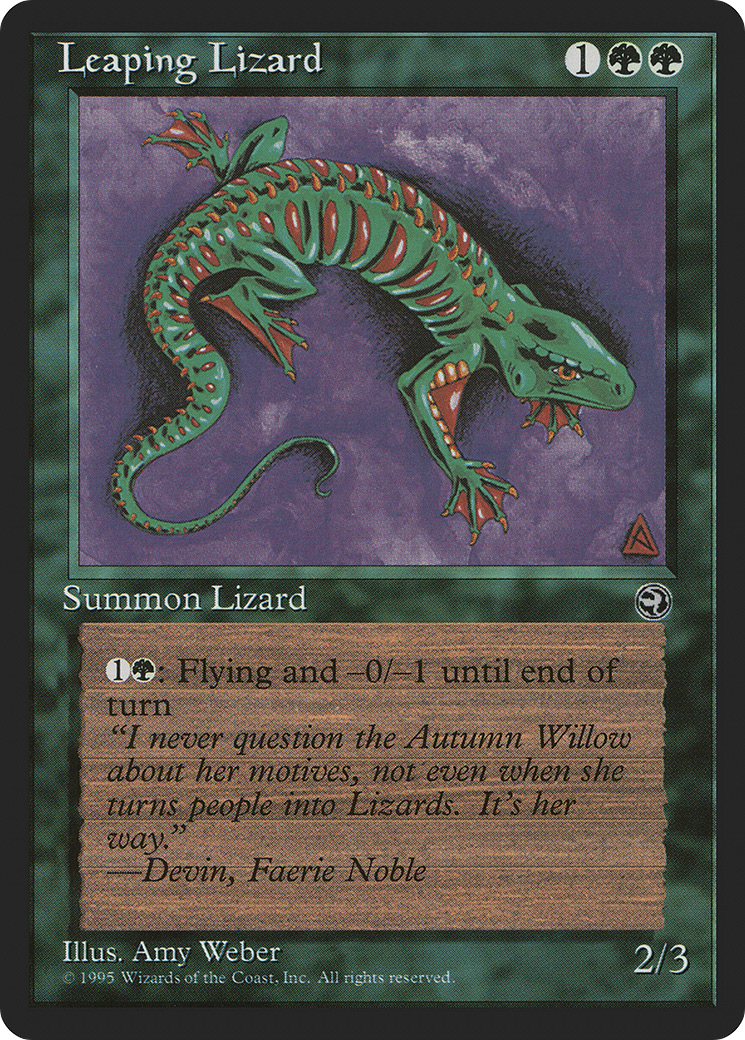 Leaping Lizard (HML-090) - Homelands