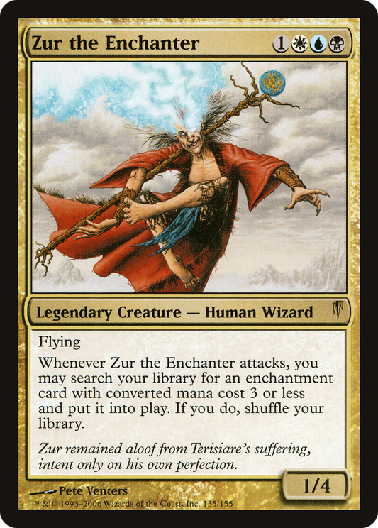 Zur the Enchanter (CSP-135) - Coldsnap Foil