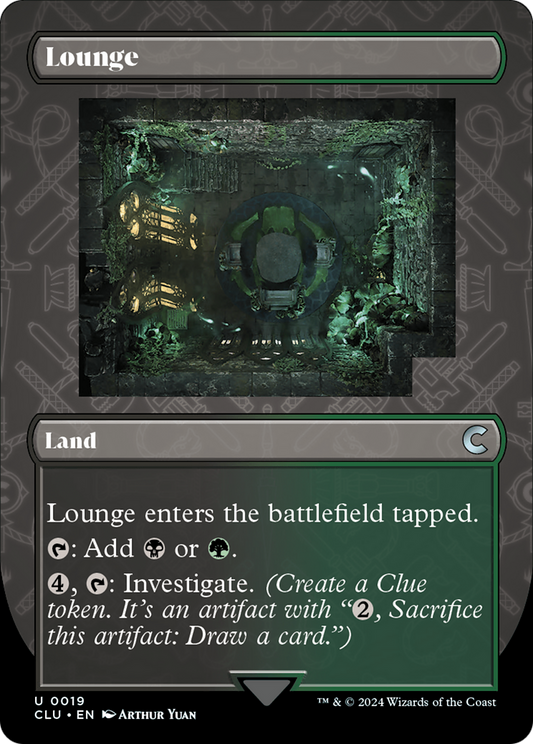 Lounge (CLU-019) - Ravnica: Clue Edition (Borderless)