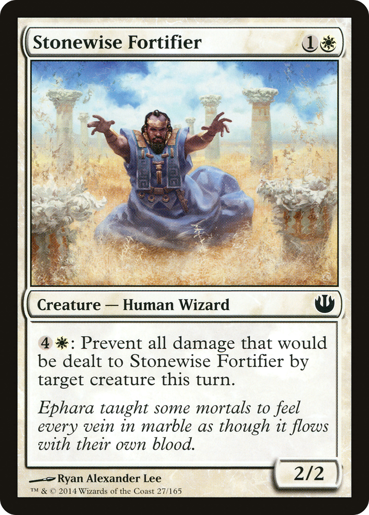 Stonewise Fortifier (JOU-027) - Journey into Nyx Foil