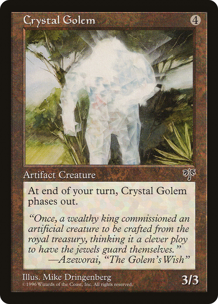 Crystal Golem (MIR-298) - Mirage