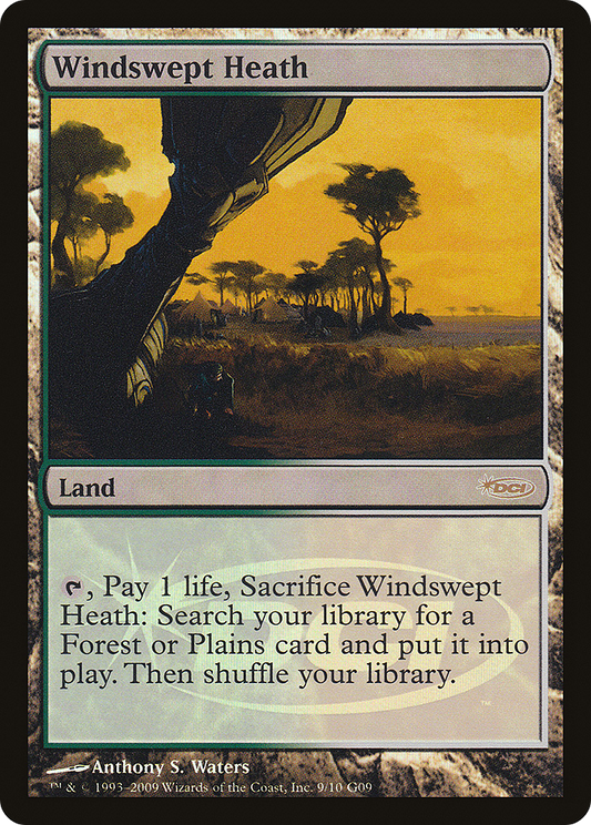 Windswept Heath (G09-009) - Judge Gift Cards 2009 Foil