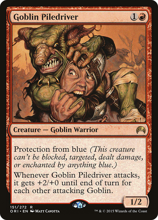 Goblin Piledriver (ORI-151) - Magic Origins