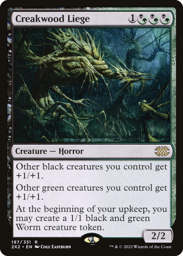 Creakwood Liege  (2X2-197) - Double Masters 2022 Foil