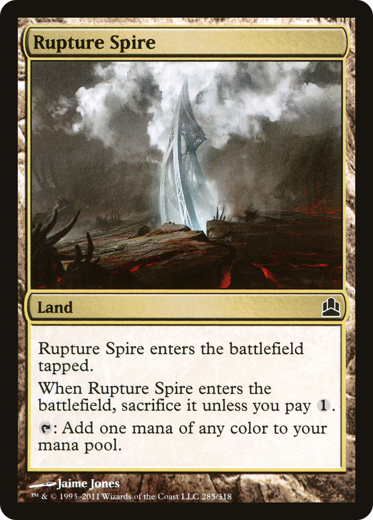 Rupture Spire (CMD-285) - Commander 2011