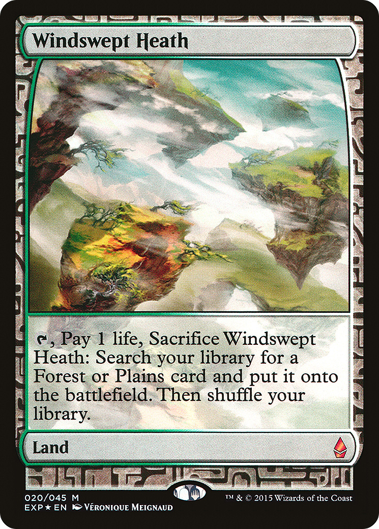 Windswept Heath (EXP-020) - Zendikar Expeditions Foil