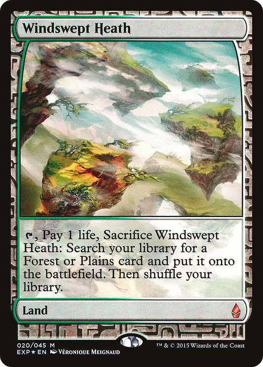 Windswept Heath (EXP-020) - Zendikar Expeditions Foil