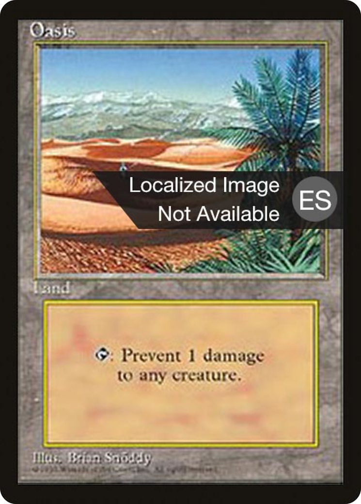 Oasis (4BB-362) - Fourth Edition Foreign Black Border