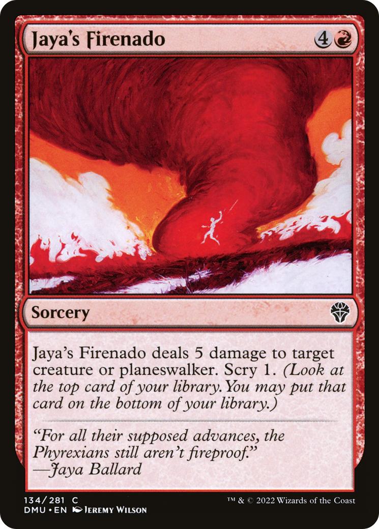 Jaya's Firenado (DMU-134) - Dominaria United