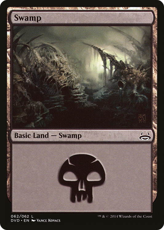 Swamp (DVD-062) - Duel Decks Anthology: Divine vs. Demonic