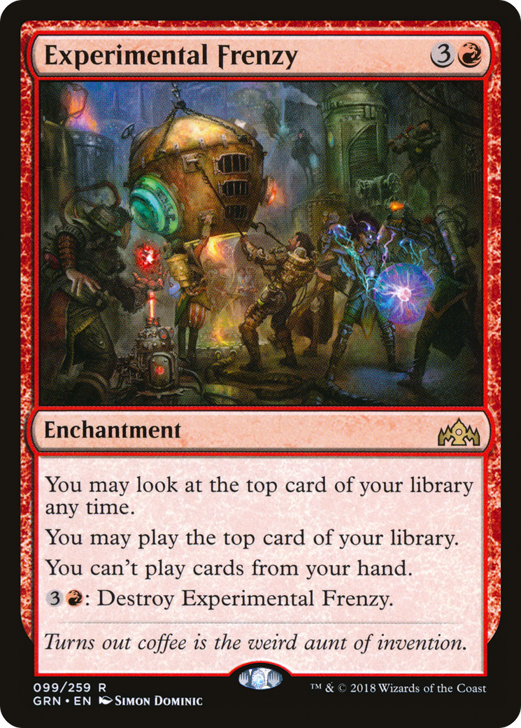 Experimental Frenzy (GRN-099) - Guilds of Ravnica