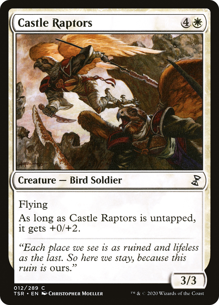 Castle Raptors (TSR-012) - Time Spiral Remastered Foil