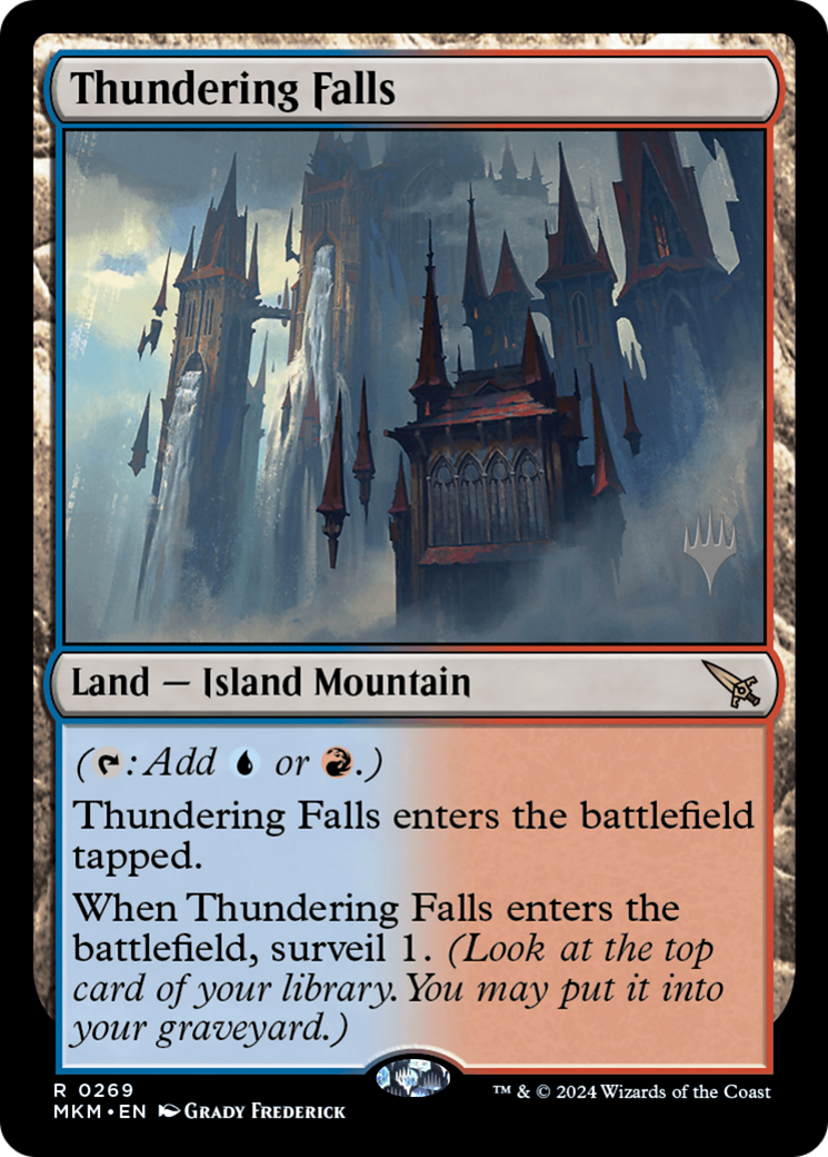 Thundering Falls (PMKM-269P) - Murders at Karlov Manor Promos