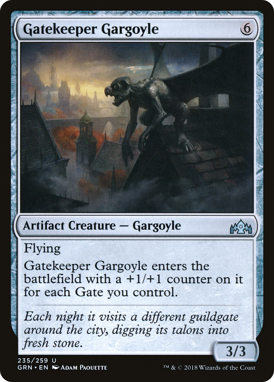 Gatekeeper Gargoyle (GRN-235) - Guilds of Ravnica