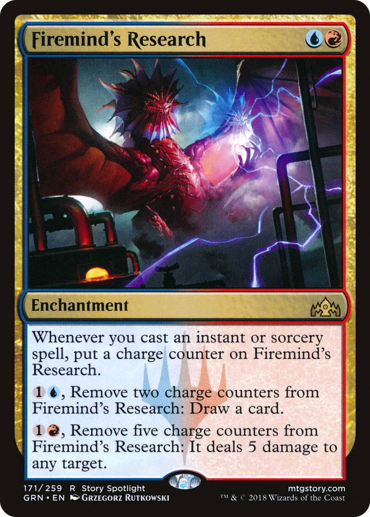 Firemind's Research (GRN-171) - Guilds of Ravnica